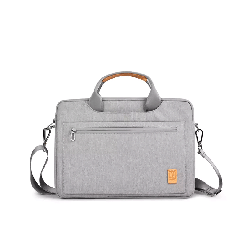 Cặp Laptop chống sốc WiWu Pioneer Handbag 15.6 inch màu xám (CAPD174) - Hình 1