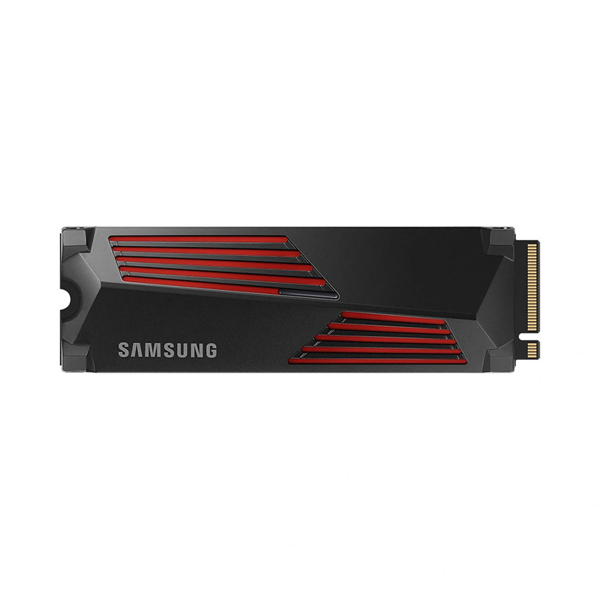 Ổ CỨNG SSD SAMSUNG 990 PRO WITH HEATSINK 1TB PCIE NVME 4.0X4 (ĐỌC 7450MB/S - GHI 6900MB/S) - (MZ-V9P1T0CW)