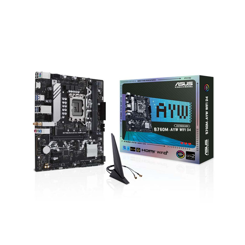 MAINBOARD ASUS B760M-AYW WIFI D4