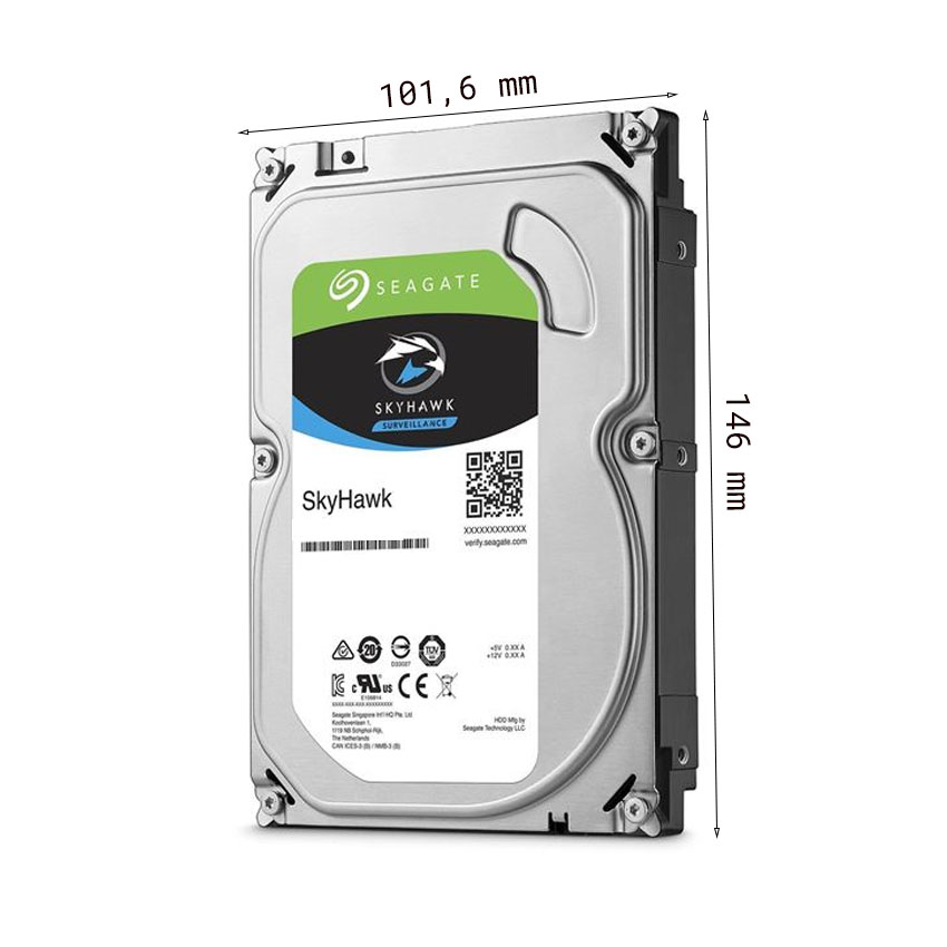 Ổ cứng HDD Seagate SkyHawk AI 20TB, 3.5 inch (ST24000VE002) - Hình 2
