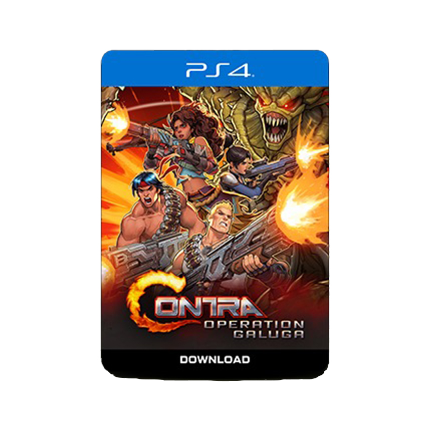 ĐĨA GAME PS4 - CONTRA: OPERATION GALUGA - ASIA