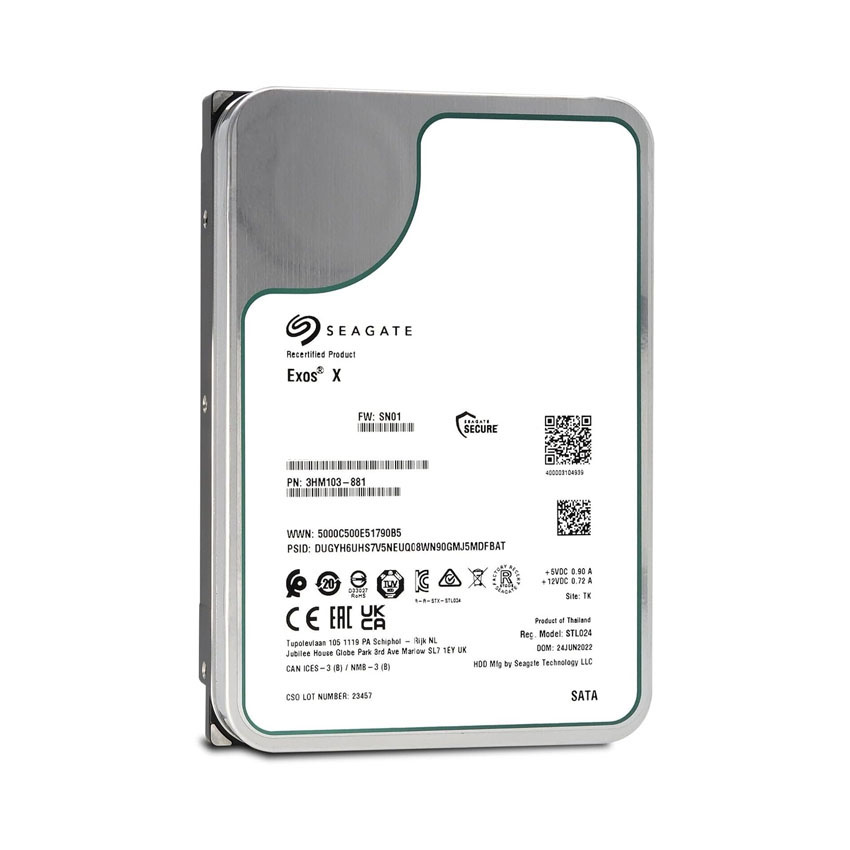 Ổ cứng HDD Seagate Exos 10TB ( ST10000NM017B )