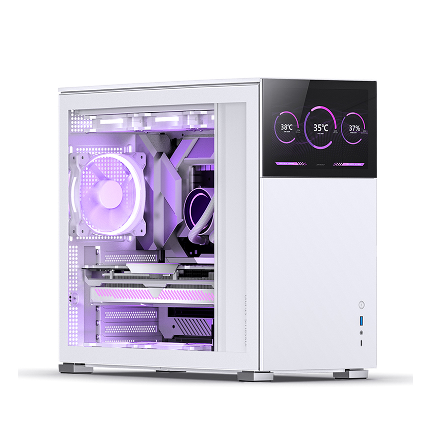 Vỏ case Jonsbo D41 STD SC White  ( Mid Tower/Màu Trắng) - Hình 1