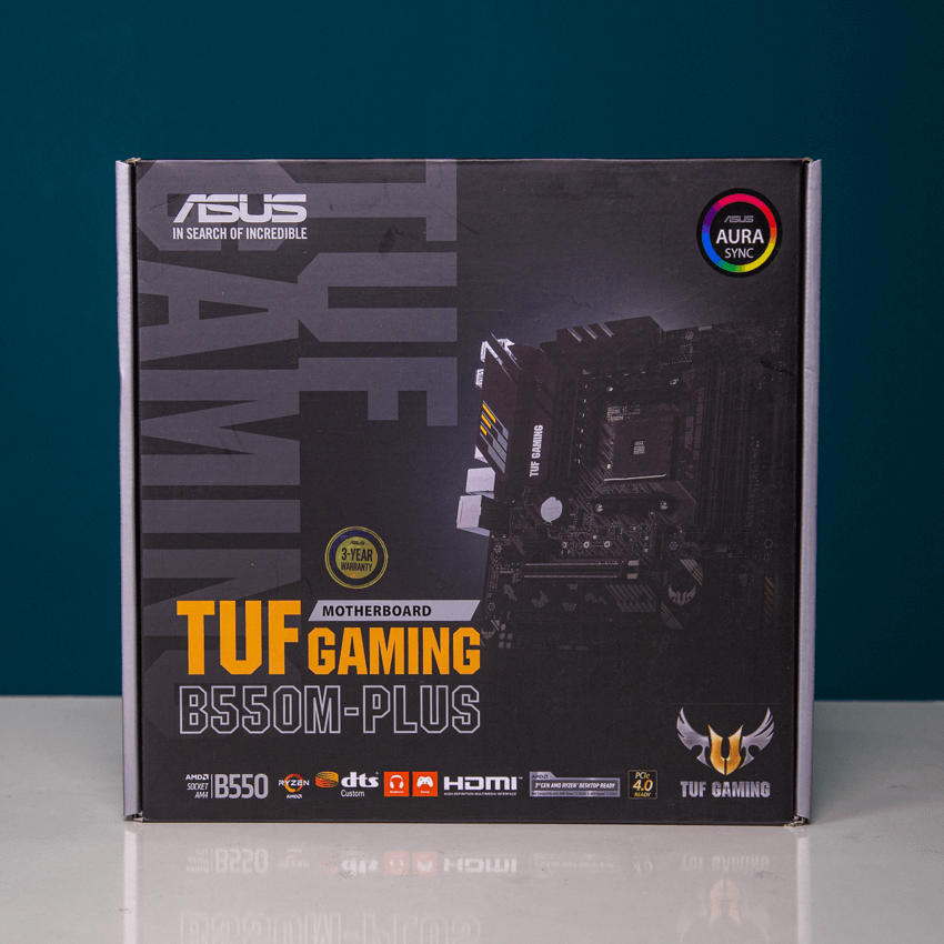 Mainboard ASUS TUF GAMING B550M-PLUS (AMD B550, Socket AM4, m-ATX, 4 khe RAM DRR4) - Hình 6