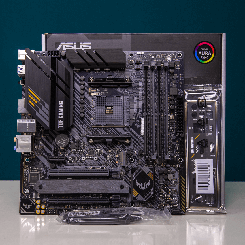 Mainboard ASUS TUF GAMING B550M-PLUS (AMD B550, Socket AM4, m-ATX, 4 khe RAM DRR4) - Hình 7