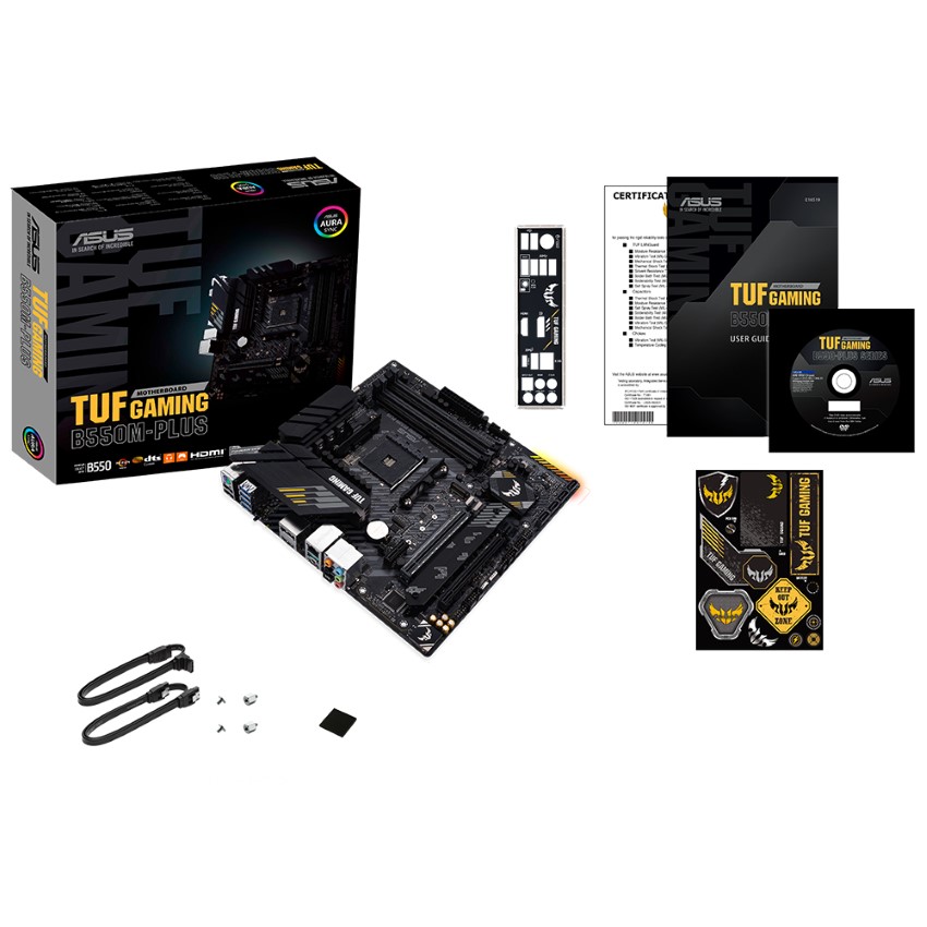 Mainboard ASUS TUF GAMING B550M-PLUS (AMD B550, Socket AM4, m-ATX, 4 khe RAM DRR4) - Hình 5