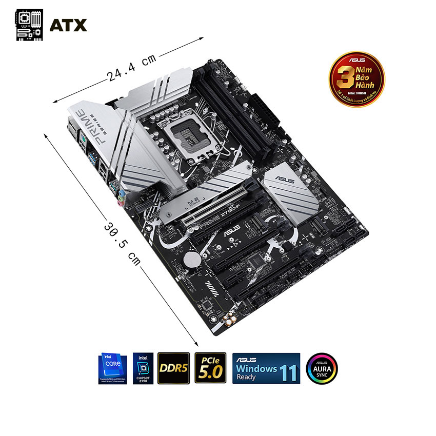Mainboard ASUS PRIME Z790-P-CSM DDR5 - Hình 5