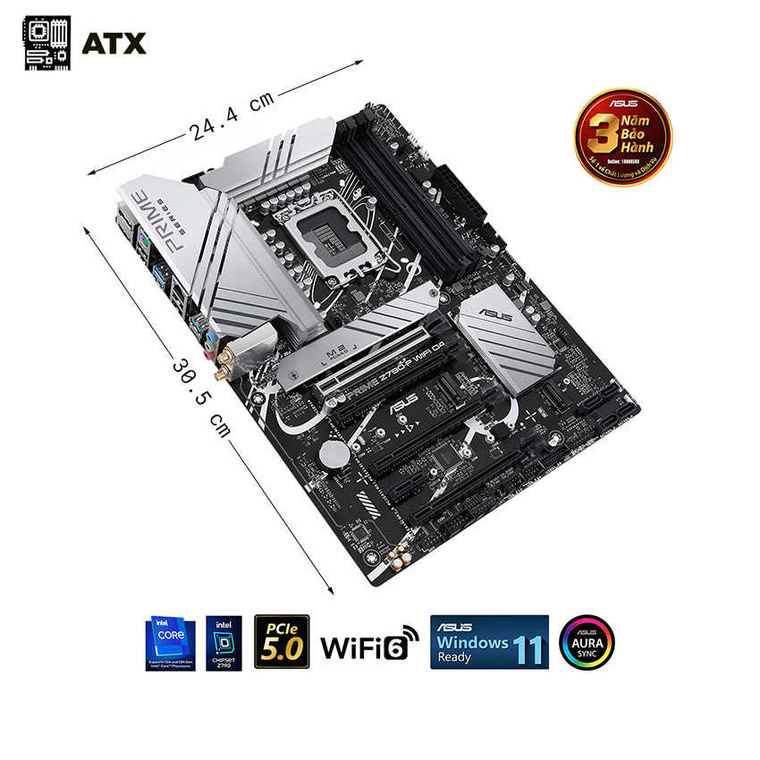 Mainboard ASUS PRIME Z790-P WIFI D4-CSM - Hình 2