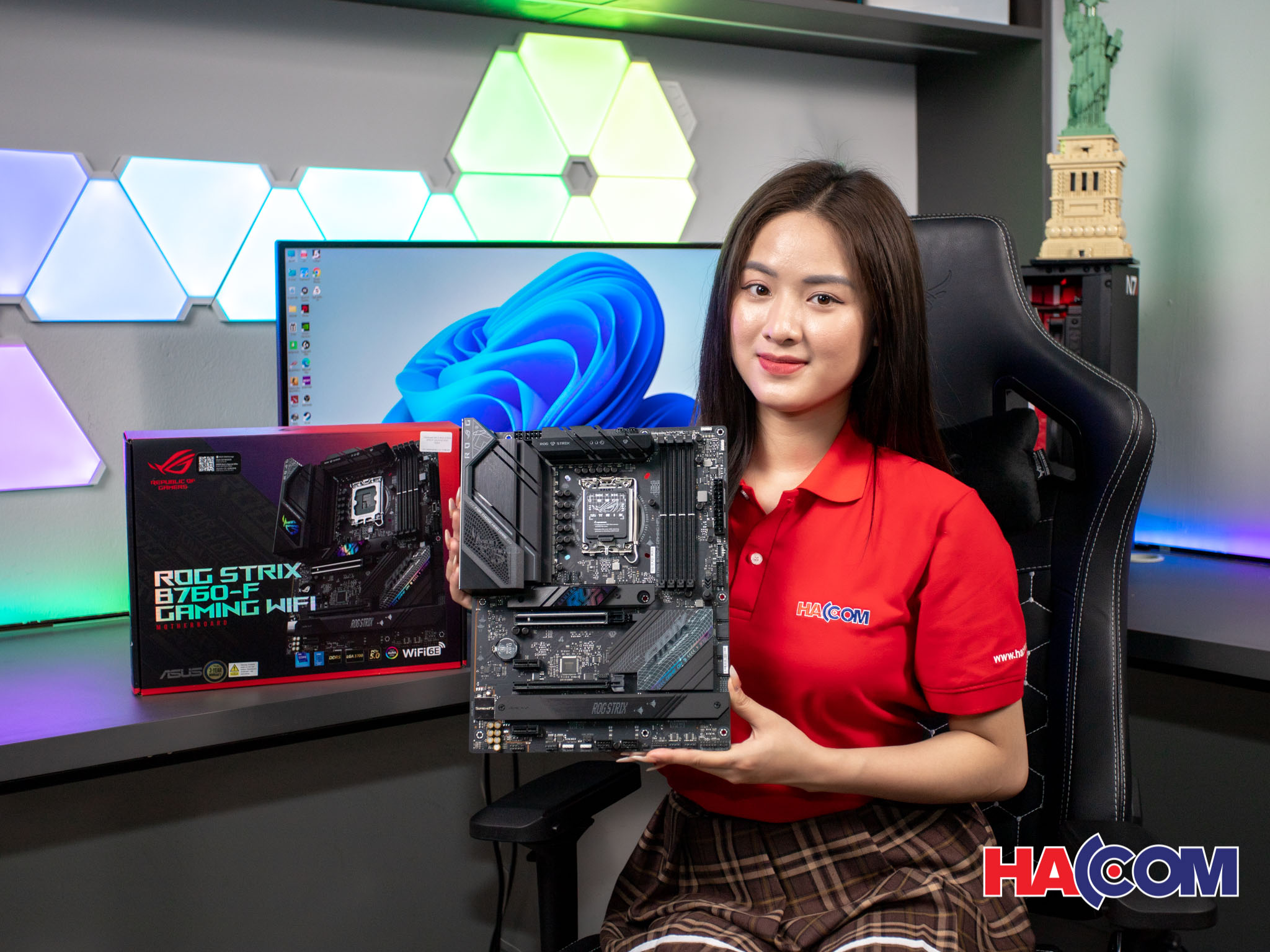 Mainboard ASUS ROG STRIX B760-F GAMING WIFI DDR5	 - Hình 6