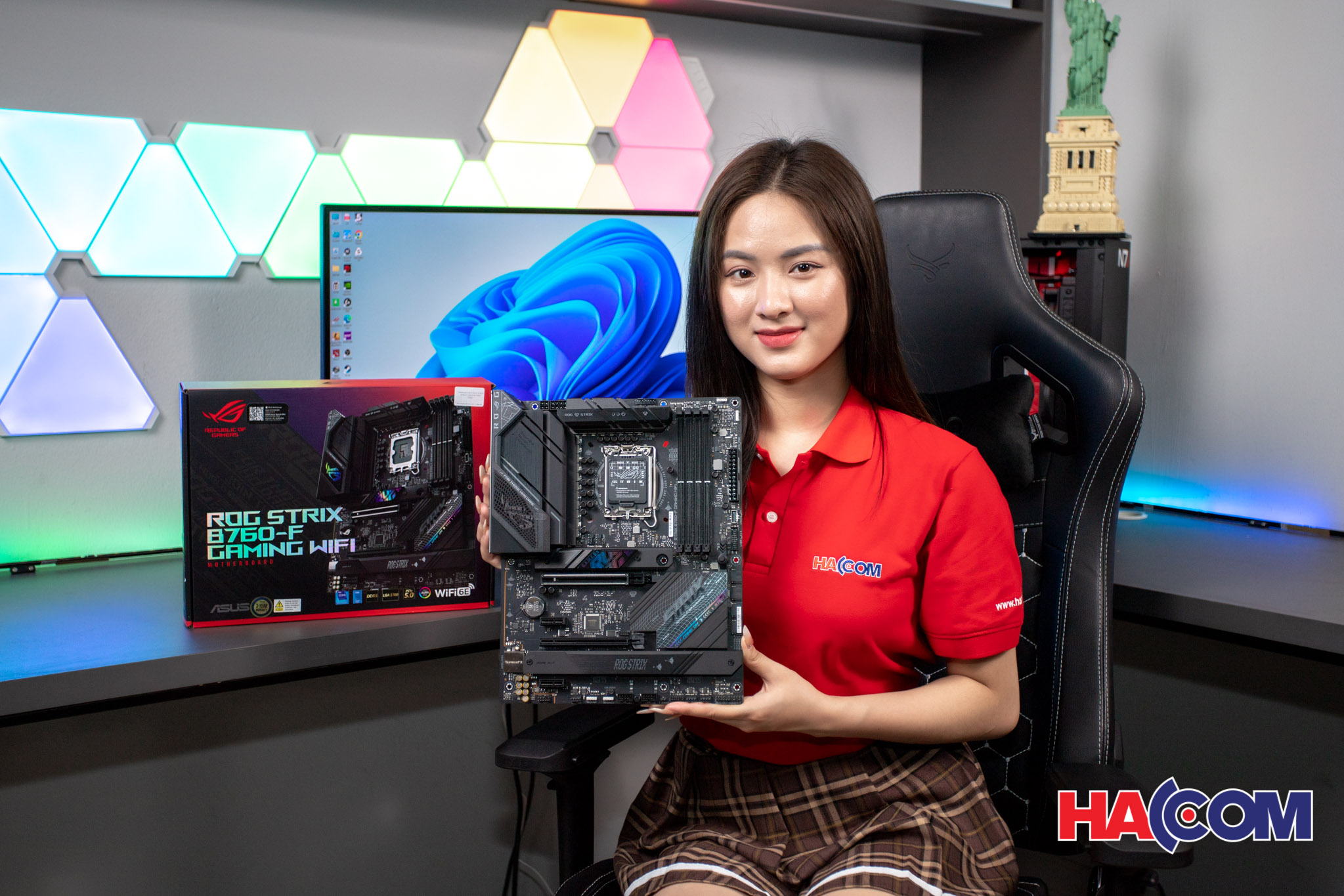 Mainboard ASUS ROG STRIX B760-F GAMING WIFI DDR5	 - Hình 7