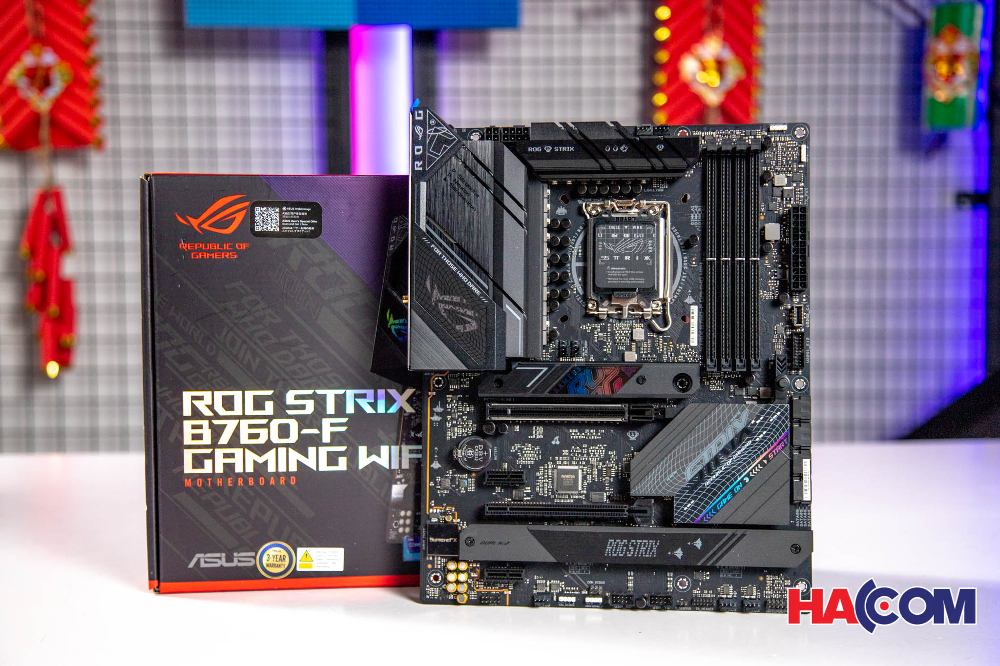 Mainboard ASUS ROG STRIX B760-F GAMING WIFI DDR5	 - Hình 8