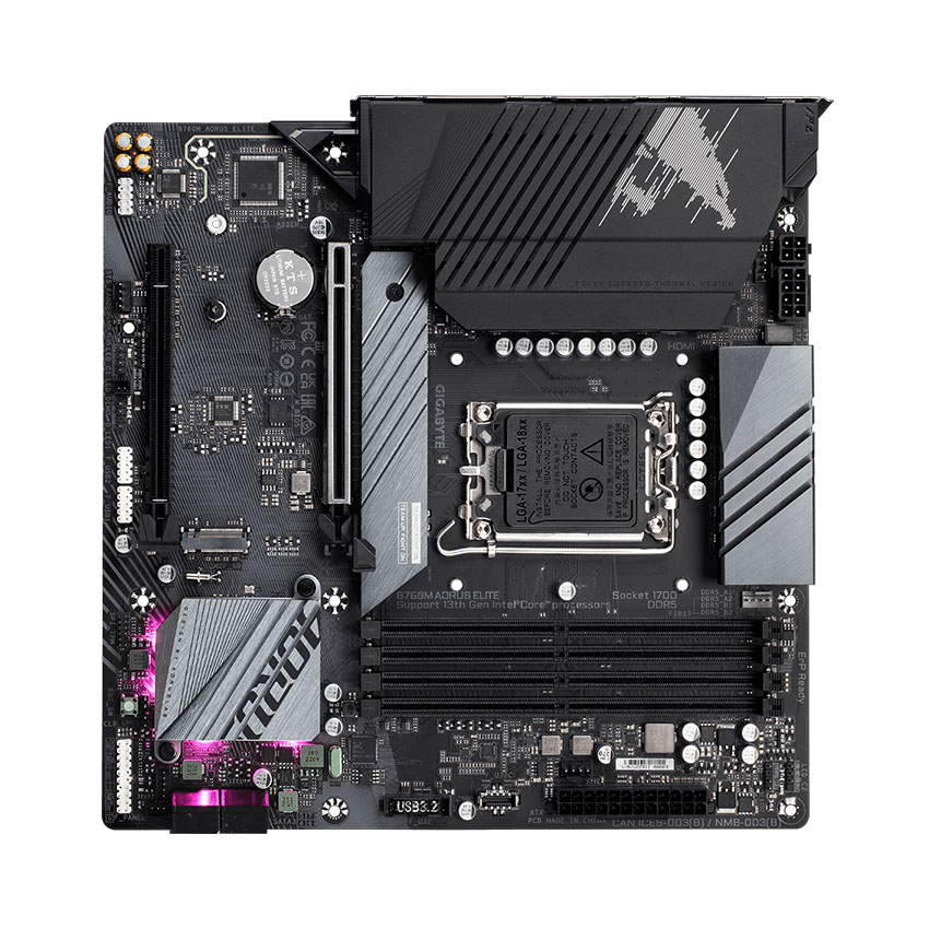 Mainboard Gigabyte B760M AORUS ELITE DDR5 - Hình 6