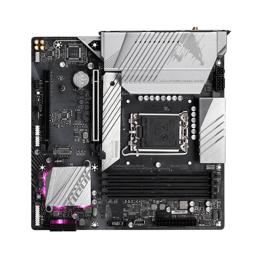 Mainboard Gigabyte B760M AORUS ELITE AX DDR5 - Hình 1