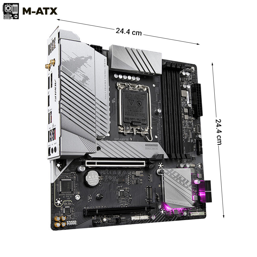 Mainboard Gigabyte B760M AORUS ELITE AX DDR5 - Hình 3