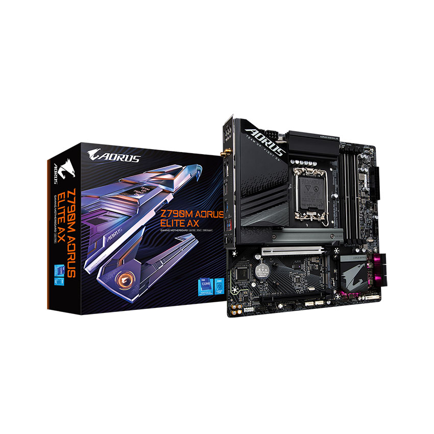 Mainboard Gigabyte Z790M AORUS ELITE AX DDR5 - Hình 2