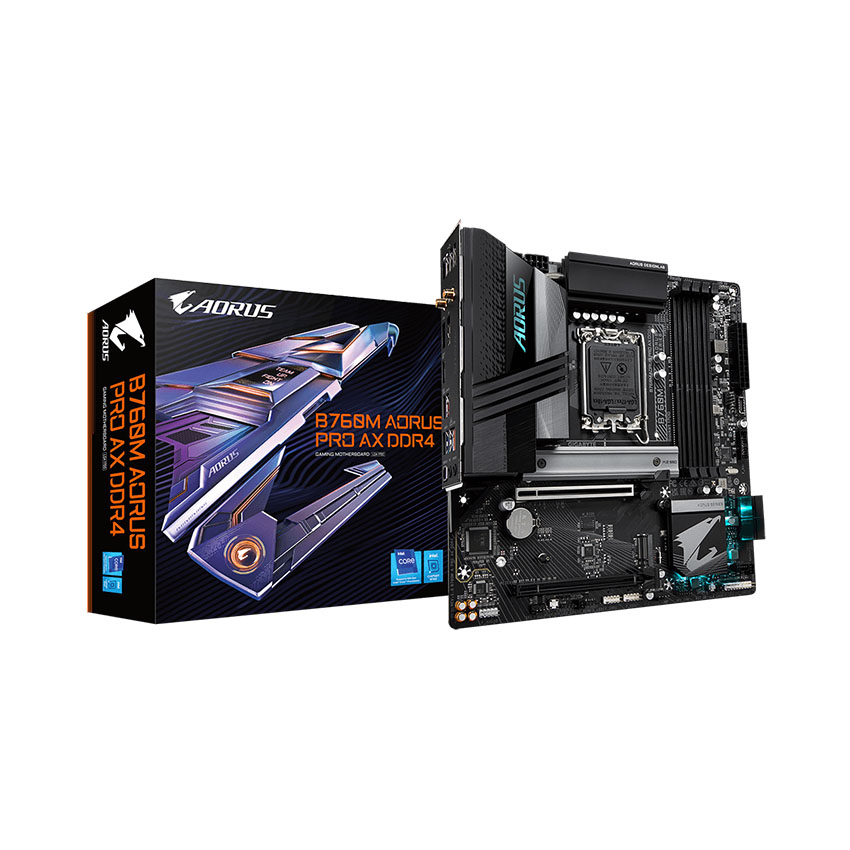 Mainboard Gigabyte B760M AORUS PRO AX DDR4 - Hình 2