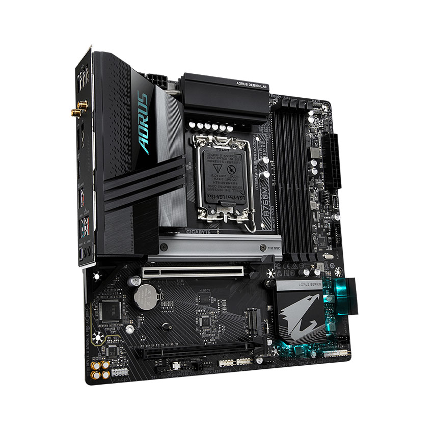 Mainboard Gigabyte B760M AORUS PRO AX DDR4 - Hình 6