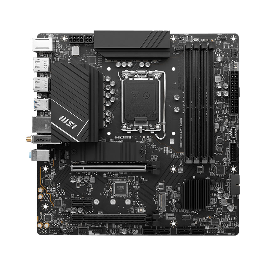Mainboard MSI PRO B760M-A WIFI DDR4 - Hình 5