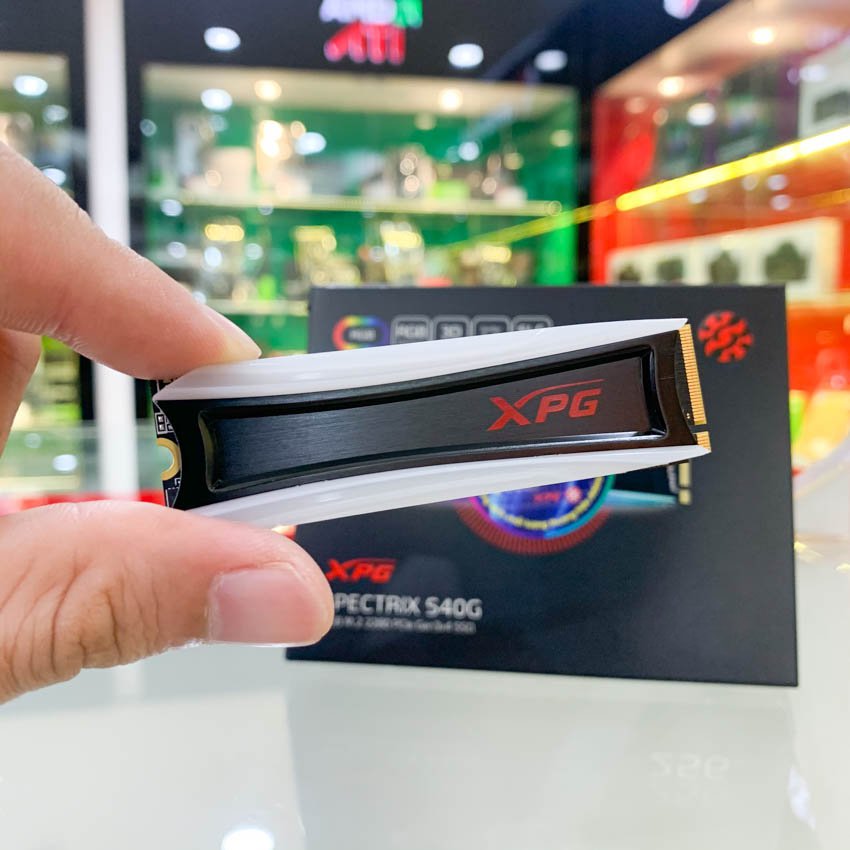 SSD Adata XPG SPECTRIX S40G RGB 256GB PCIe NVMe 3x4 (Doc 3500MB/s, Ghi 3000MB/s) - AS40G-256GT-C - Hình 6