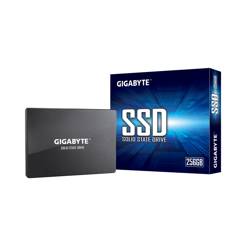 Ổ cứng SSD Gigabyte 256GB SATA 2,5 inch (Đoc 520MB/s, Ghi 500MB/s) - (GP-GSTFS31256GTND) - Hình 1