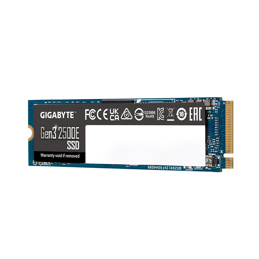 Ổ cứng SSD Gigabyte 2500E 500GB PCIe Gen 3.0x4 (Đọc 2400MB/s Ghi 1800MB/s - (G325E500G) - Hình 1