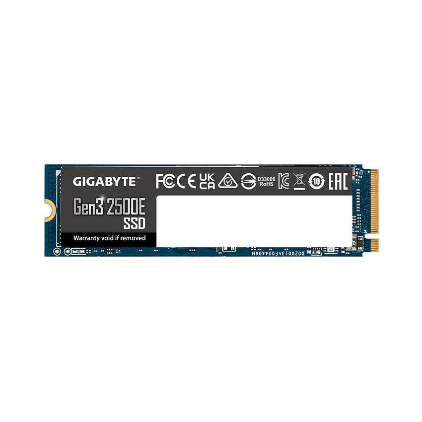 Ổ cứng SSD Gigabyte 2500E 500GB PCIe Gen 3.0x4 (Đọc 2400MB/s Ghi 1800MB/s - (G325E500G) - Hình 3