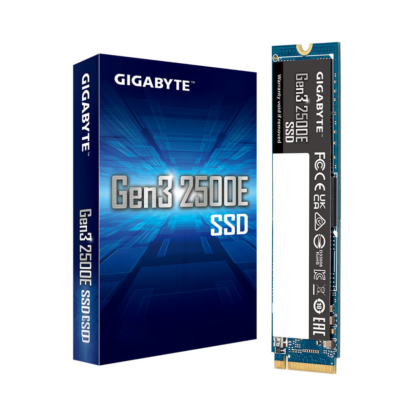 Ổ cứng SSD Gigabyte 2500E 500GB PCIe Gen 3.0x4 (Đọc 2400MB/s Ghi 1800MB/s - (G325E500G) - Hình 6