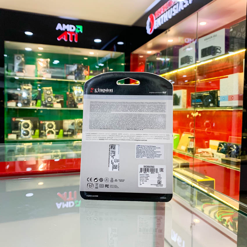 Ổ cứng SSD Kingston KC600 256GB 2.5 inch SATA3 (Đọc 550MB/s - Ghi 500MB/s) - (KC600/256GB)  - Hình 3