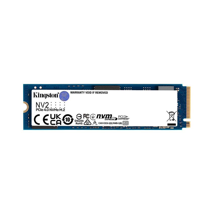 Ổ cứng SSD Kingston SNV2S 500GB NVMe M.2 2280 PCIe Gen 4x4 (Đọc 3500MB/s - Ghi 2100MB/s) - (SNV2S/50 - Hình 1
