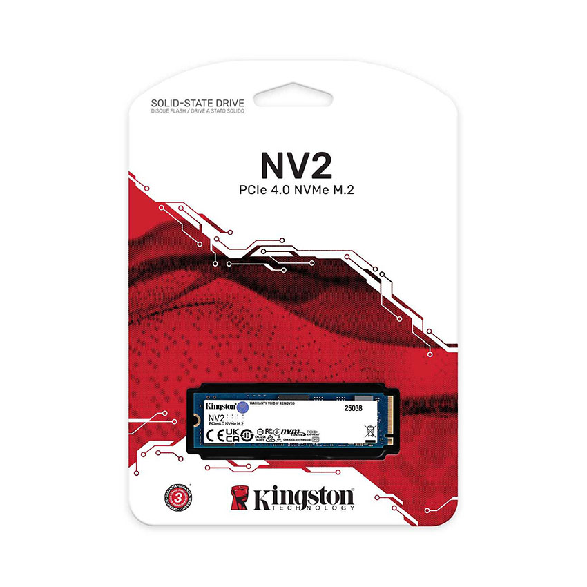 Ổ cứng SSD Kingston SNV2S 500GB NVMe M.2 2280 PCIe Gen 4x4 (Đọc 3500MB/s - Ghi 2100MB/s) - (SNV2S/50 - Hình 2