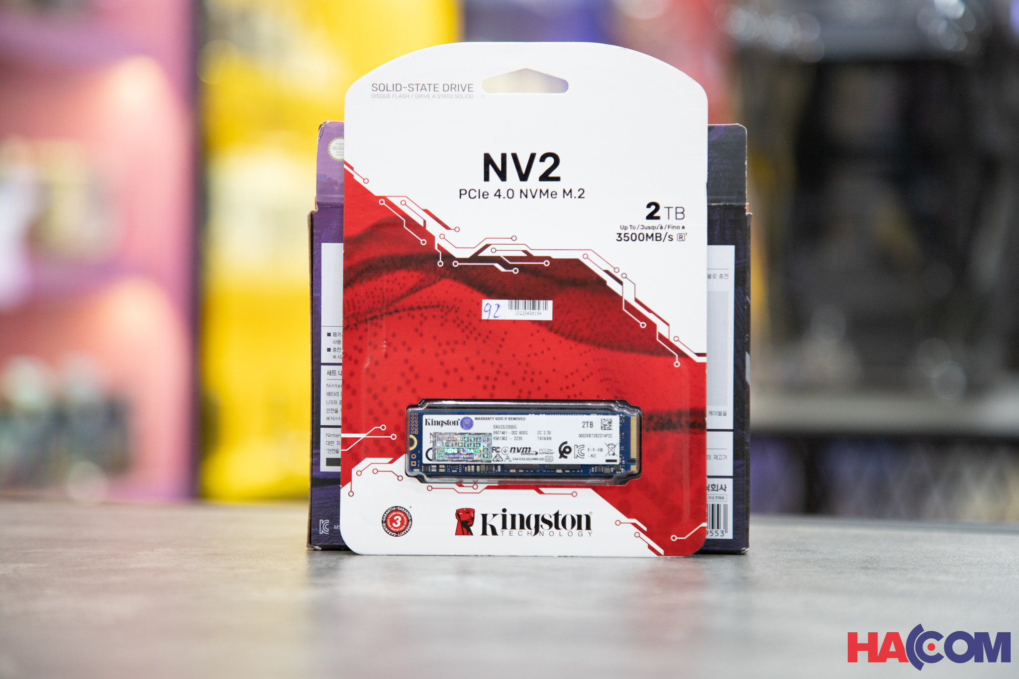Ổ cứng SSD Kingston SNV2S 2TB NVMe M.2 2280 PCIe Gen 4x4 (Đọc 3500MB/s - Ghi 2800MB/s) - (SNV2S/2000 - Hình 4