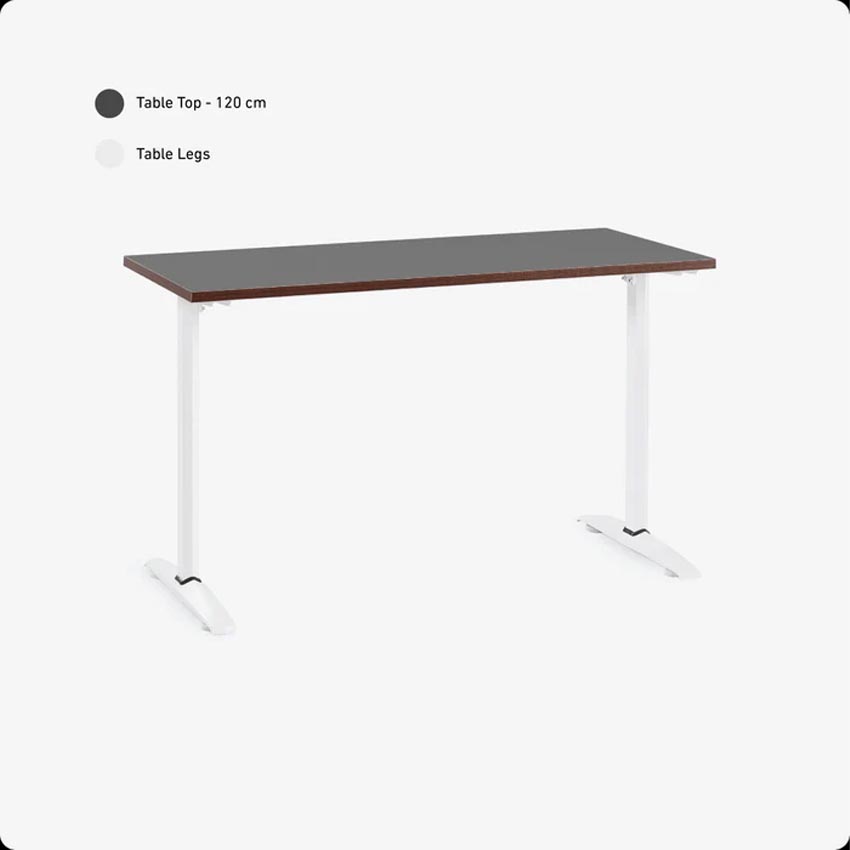Mặt bàn gỗ MDF 1m4 HyperWork Core Desk HPW-TT02-BLK Đen (Chưa bao gồm khung bàn) - Hình 3