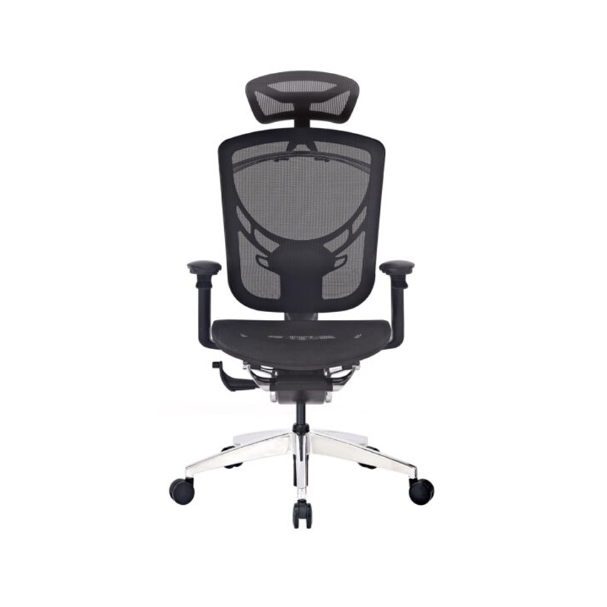 Ghế Công Thái Học  GTChair Ivino 5D - Đen (khung đen. lưới đen) - Hình 1