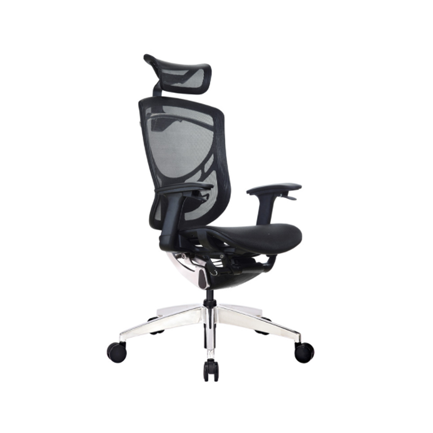 Ghế Công Thái Học  GTChair Ivino 5D - Đen (khung đen. lưới đen) - Hình 2