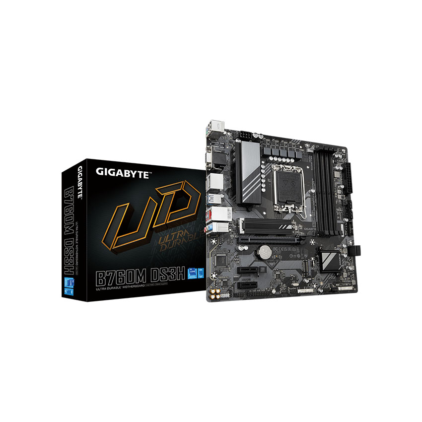 MAINBOARD GIGABYTE B760M DS3H DDR5