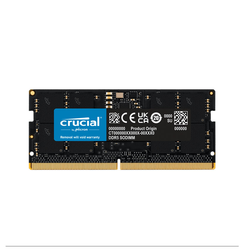 RAM LAPTOP CRUCIAL (CT8G48C40S5) 8GB (1X8GB) DDR5 4800MHZ