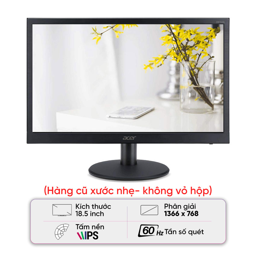 Màn hình Acer EB192Q 19inch - Cũ xước nhẹ(Tray)