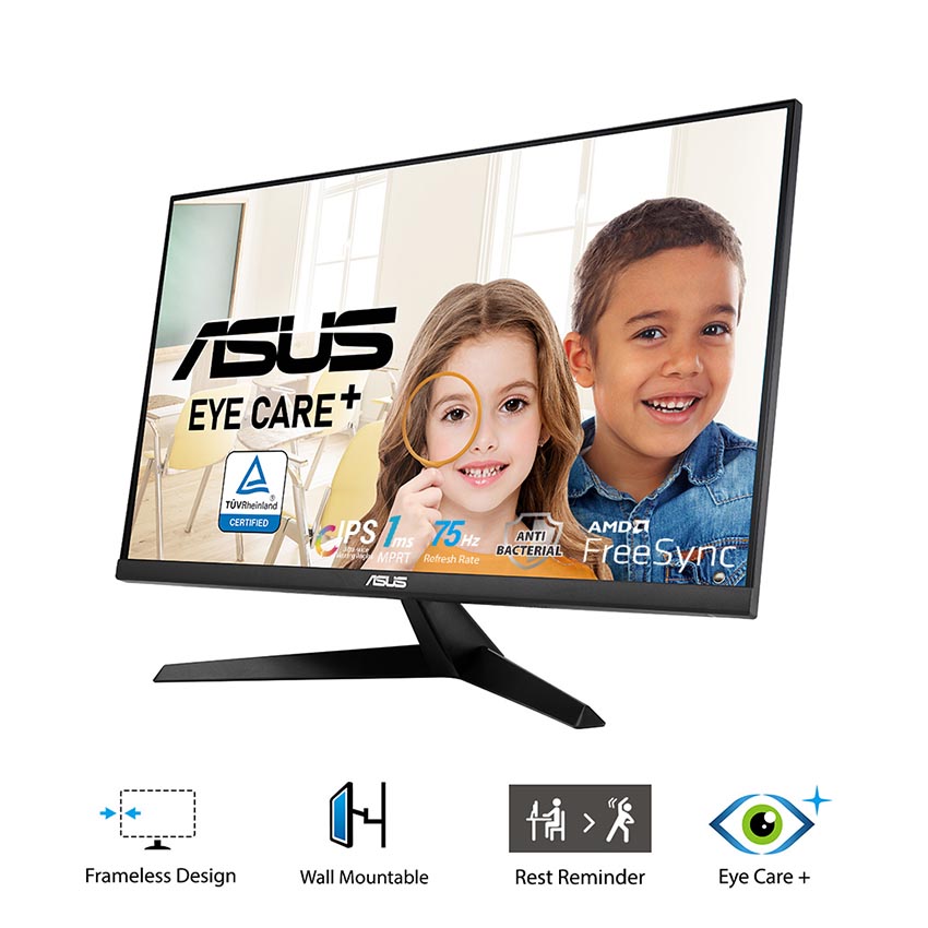 Màn hình Asus VY279HE (27inch/FHD/IPS/75Hz/1ms) - Cũ xước nhẹ (Có vỏ hộp) - Hình 3