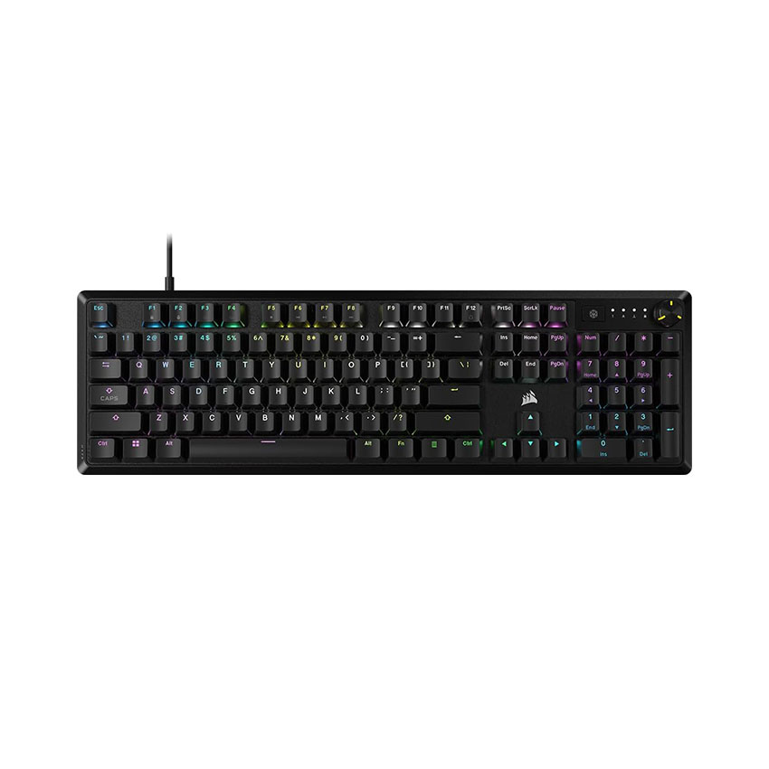 Bàn phím gaming Corsair K70 CORE-BLK-CRSR MX-RGB (CH-910971E-NA) - Hình 1