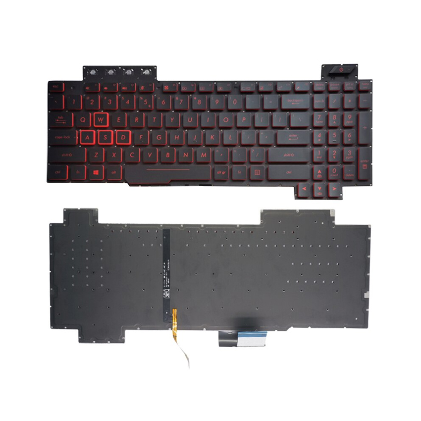 Bàn Phím Laptop Asus FX504/FX504G/FX504GD/FX504GM Led Đỏ - Hình 1