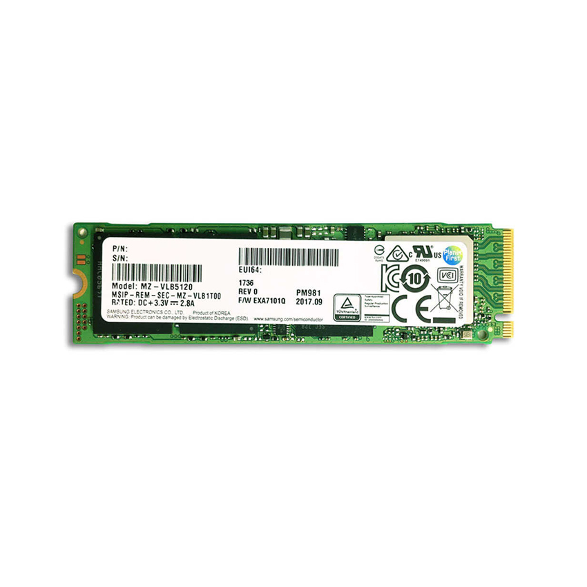 Ổ cứng SSD Samsung PM981A 512GB PCIe NVMe Gen 3×4 - Cũ đẹp (Tray)