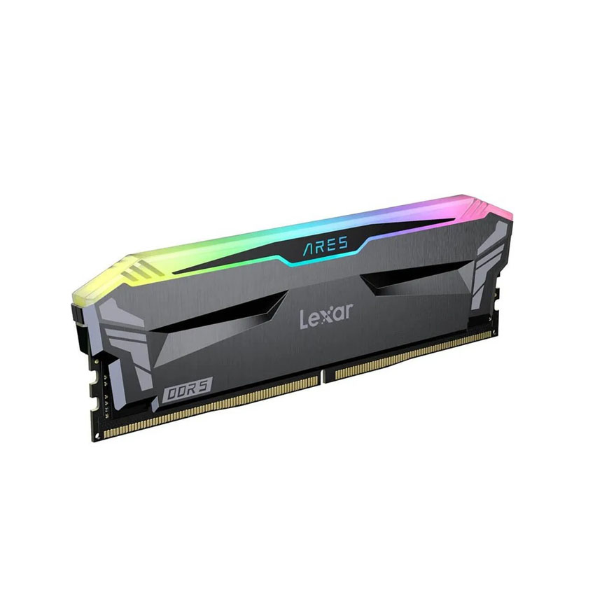 Ram Desktop Lexar ARES RGB (LD5U16G72C34LA-RGD) 32GB (2x16GB) DDR5 7200Mhz