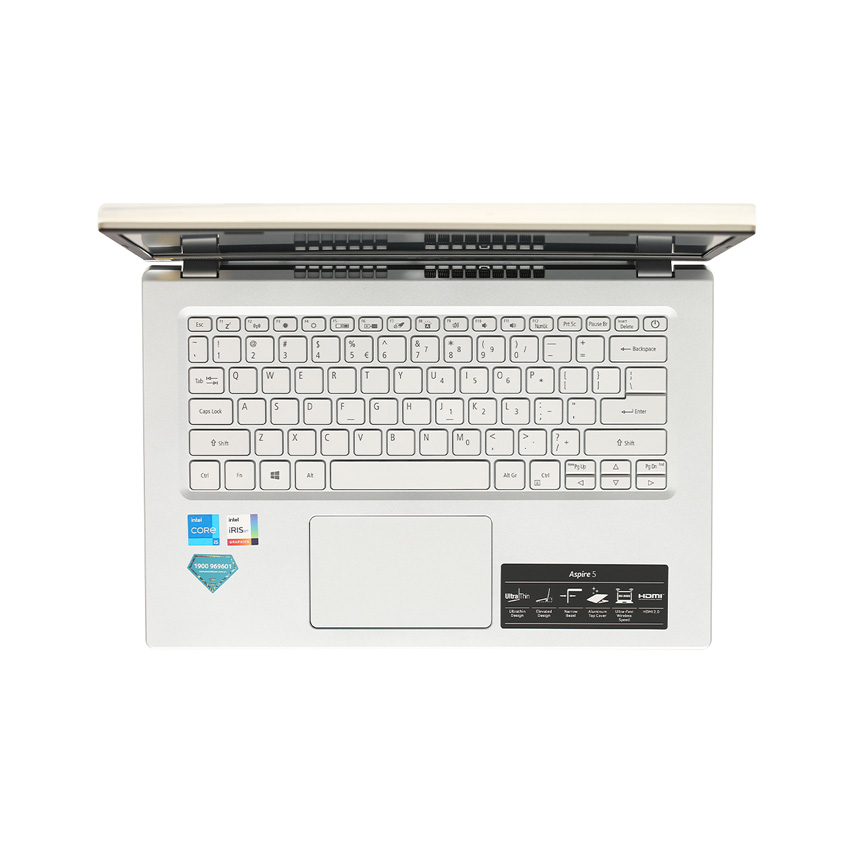 Bàn Phím Laptop Acer A514-54 Màu Bạc Có Nút Nguồn - Hình 1