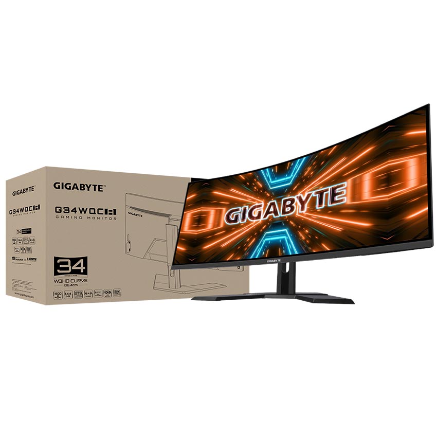 Màn hình Gigabyte G34WQCA - Hình 4