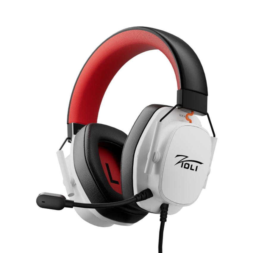Tai nghe Gaming Zidli X1S Blade White (7.1, USB, LED) - Hình 1