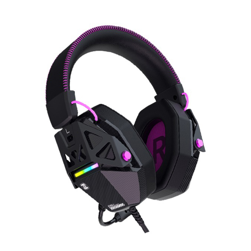Tai nghe Gaming Zidli FH31 Black  (7.1, USB, RGB) - Hình 1