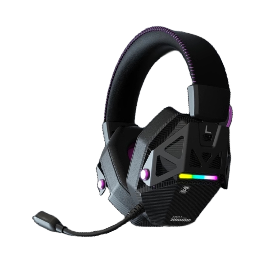 Tai nghe Gaming Zidli Dual Mode FH31 Pro Black (7.1, USB, RGB) - Hình 1