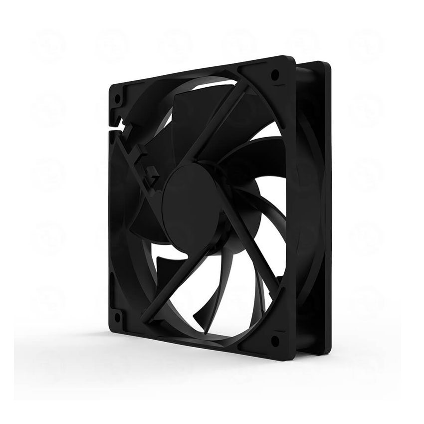 Vantec Stealth 120mm Silent Case Fan – SF12025L, Double Ball Bearing, 3/4-Pin