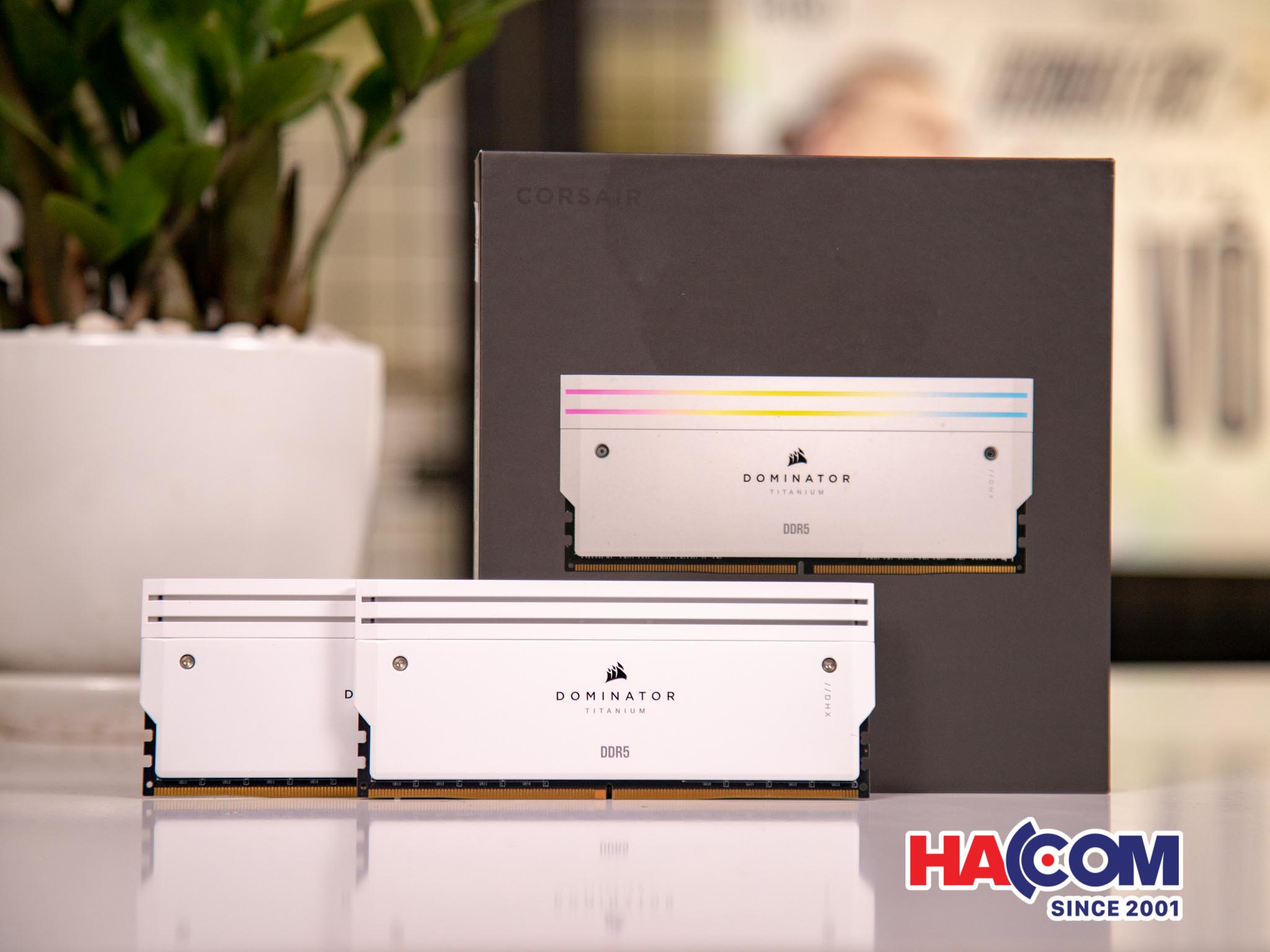 RAM Desktop Corsair Dominator Platinum RGB White (CMP64GX5M2X6600C32W) 64GB (2x32GB) DDR5 6600MHz - Hình 6