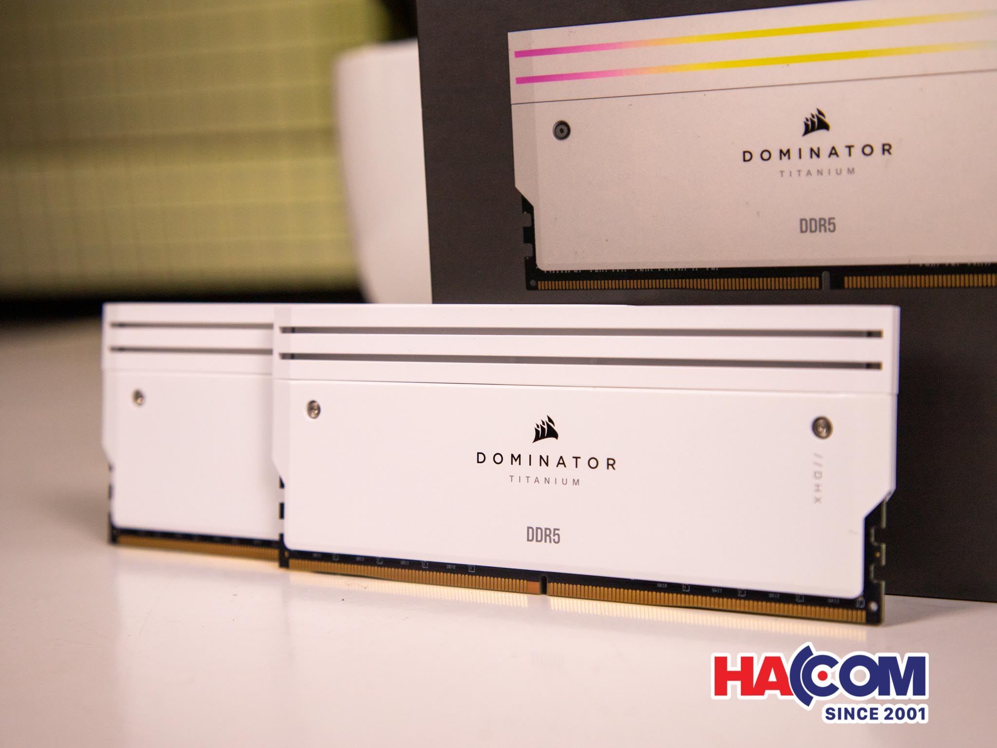 RAM Desktop Corsair Dominator Platinum RGB White (CMP64GX5M2X6600C32W) 64GB (2x32GB) DDR5 6600MHz - Hình 7